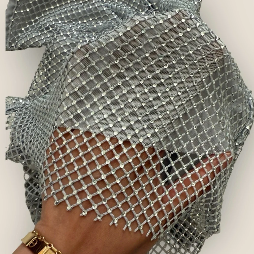 WeWoreWhat - Crystal Mini Skirt – Size 0 (NWT)